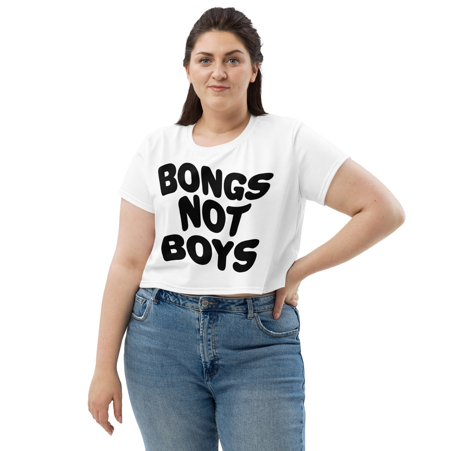 Bongs Not Boys Crop Top