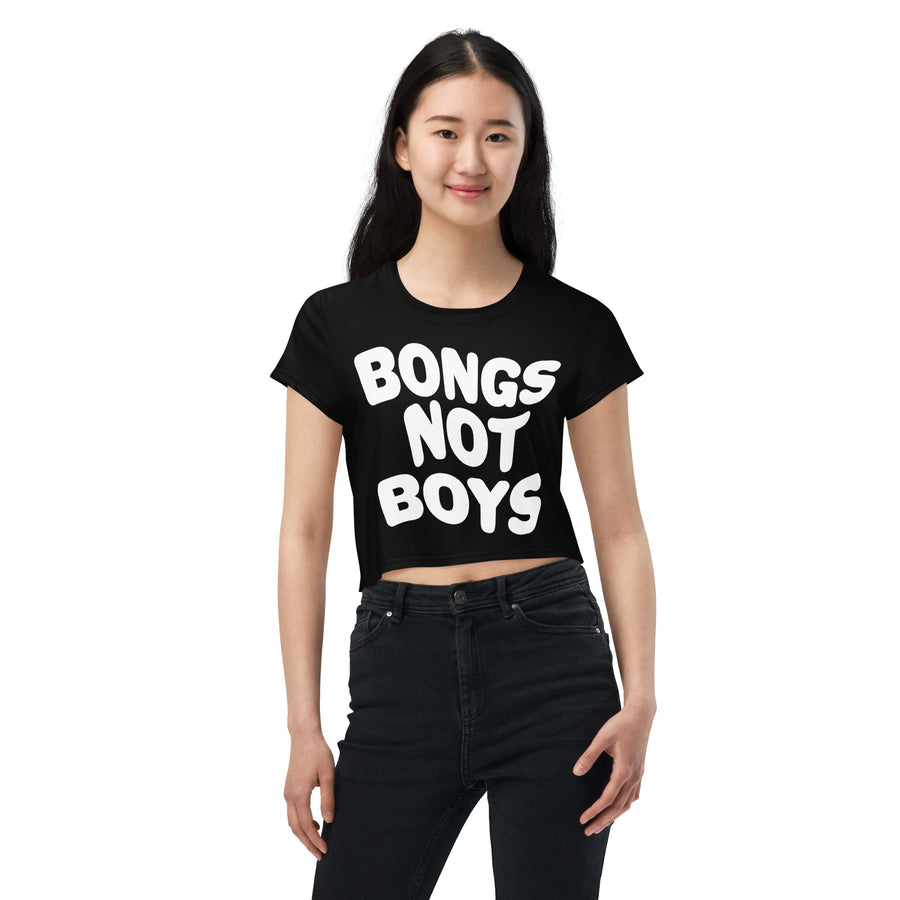 Bongs Not Boys Crop Top