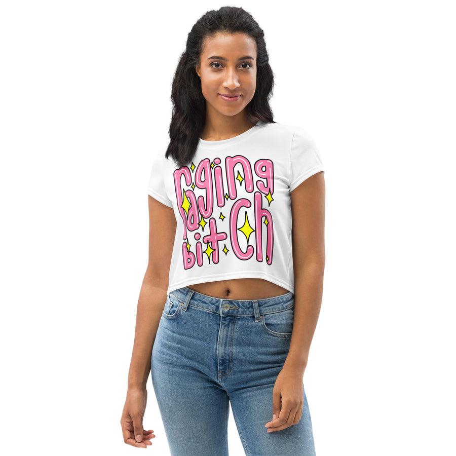 Raging Bitch Crop Top