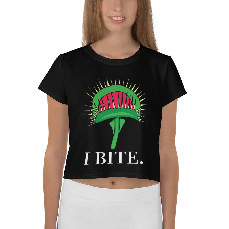 I Bite. Crop Top