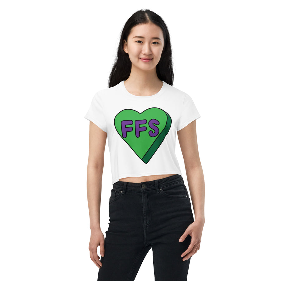 FFS Candy Heart Crop Top