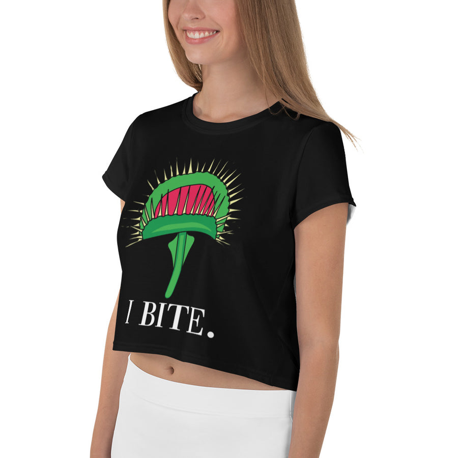 I Bite. Crop Top