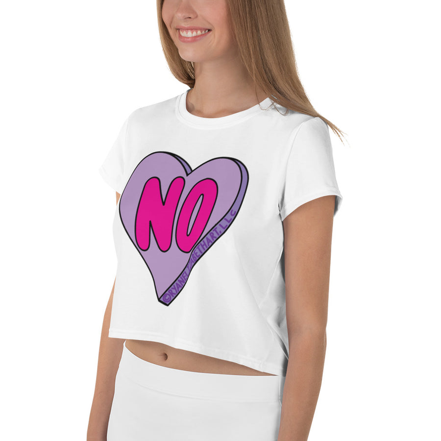 No Candy Heart Crop Top