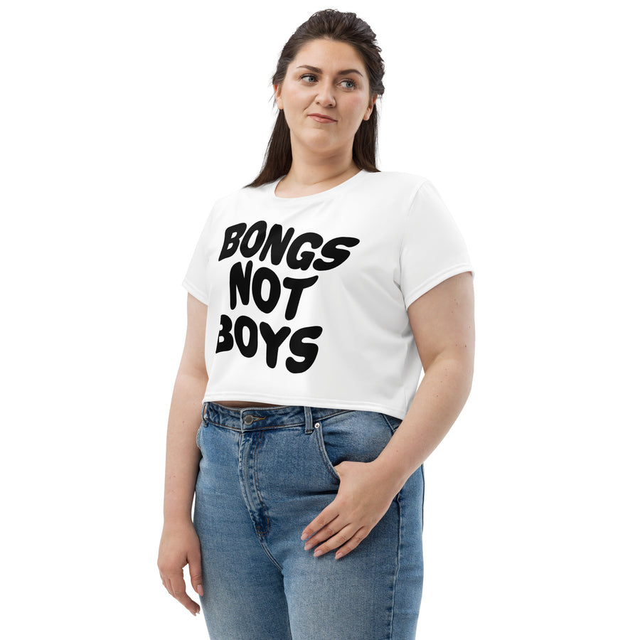 Bongs Not Boys Crop Top