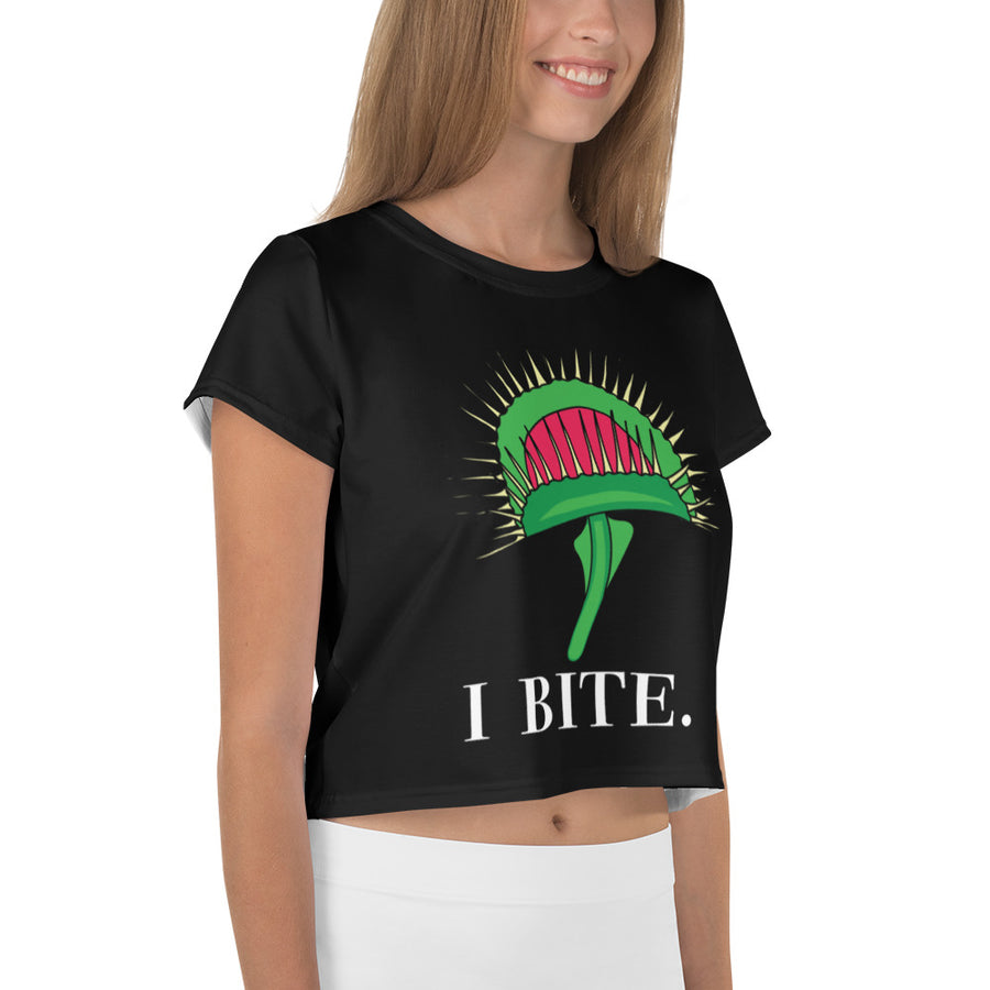 I Bite. Crop Top