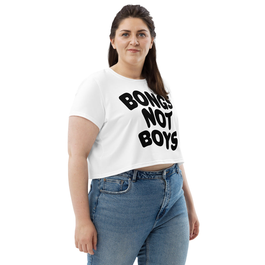 Bongs Not Boys Crop Top