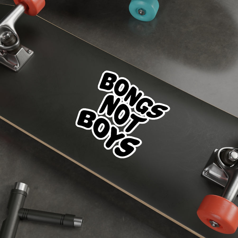 Bongs Not Boys Sticker