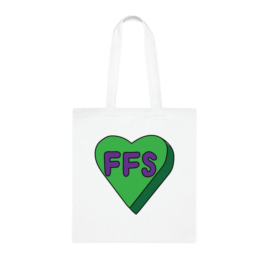 FFS Candy Heart Tote Bag