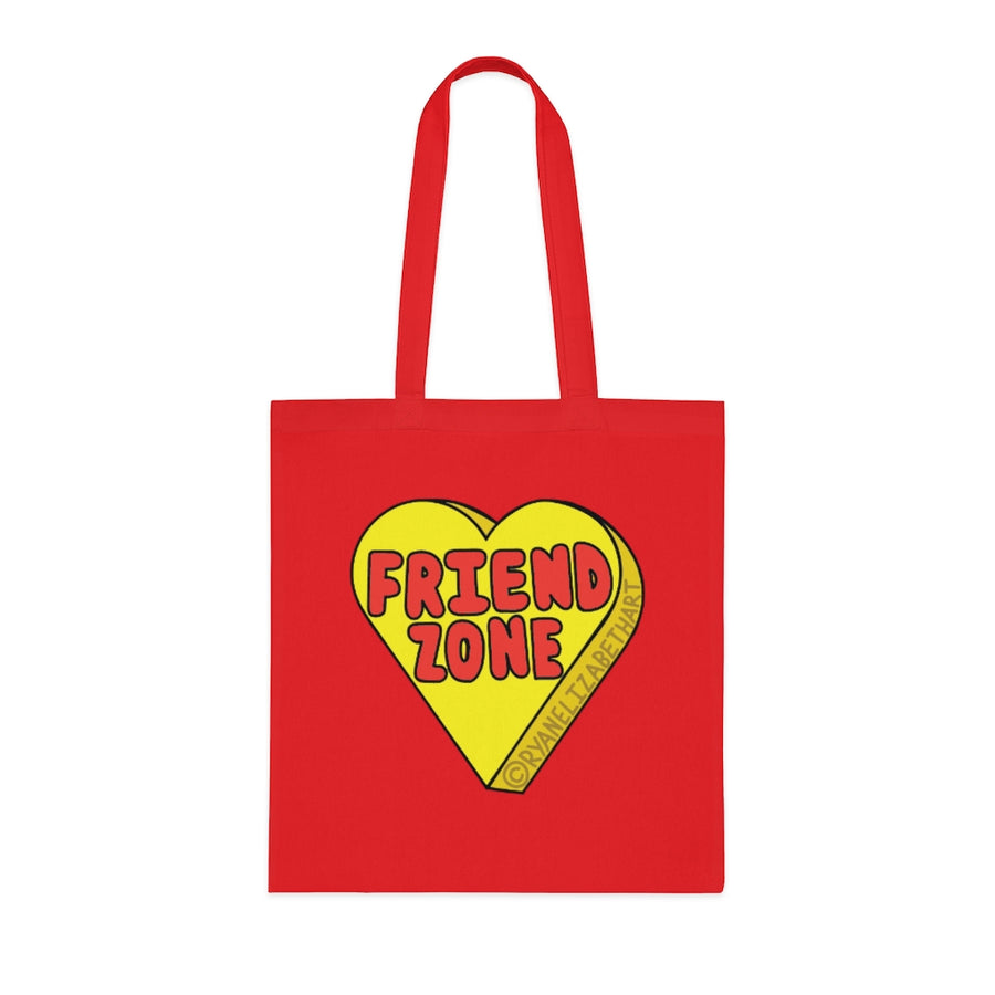 Friend Zone Candy Heart Tote Bag