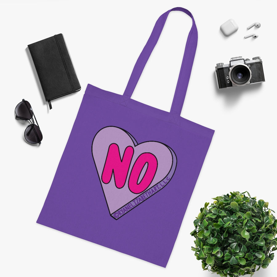 No Candy Heart Tote Bag