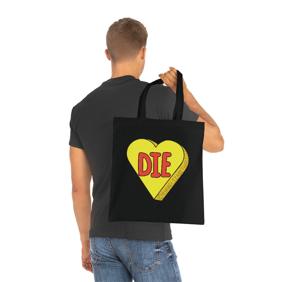 Die Candy Heart Tote Bag