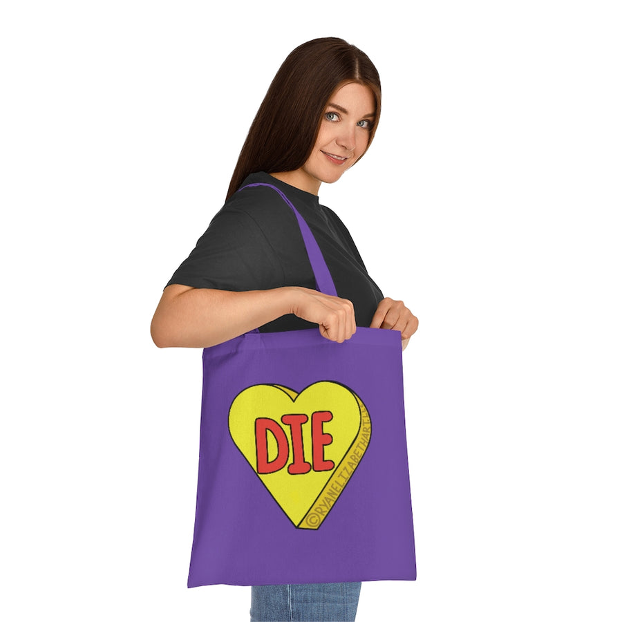 Die Candy Heart Tote Bag