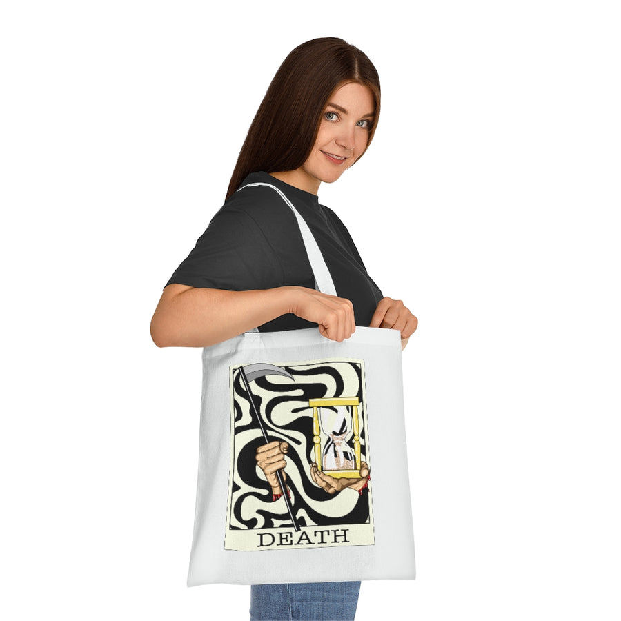 Death Tarot Card Tote Bag