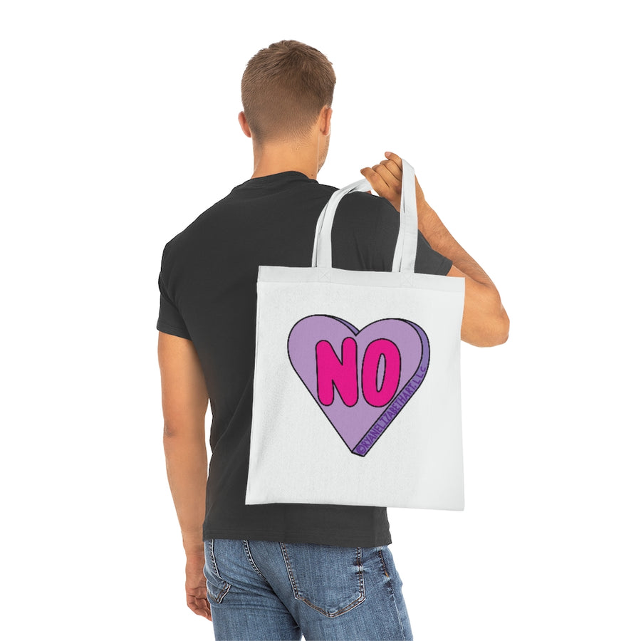 No Candy Heart Tote Bag