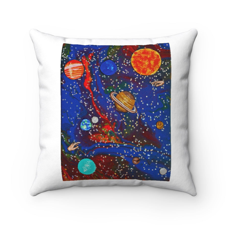 Across The Universe Throw Pillow