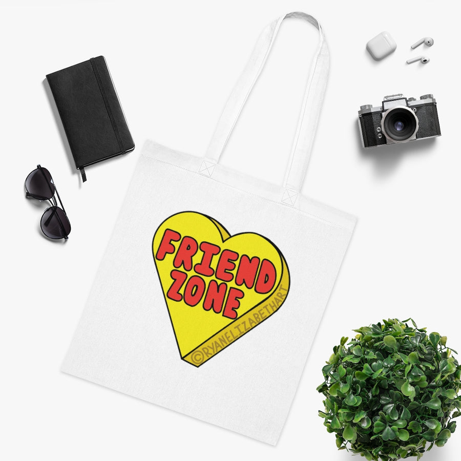 Friend Zone Candy Heart Tote Bag