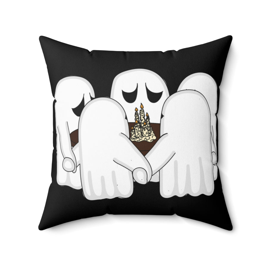 Ghost Seance Throw Pillow