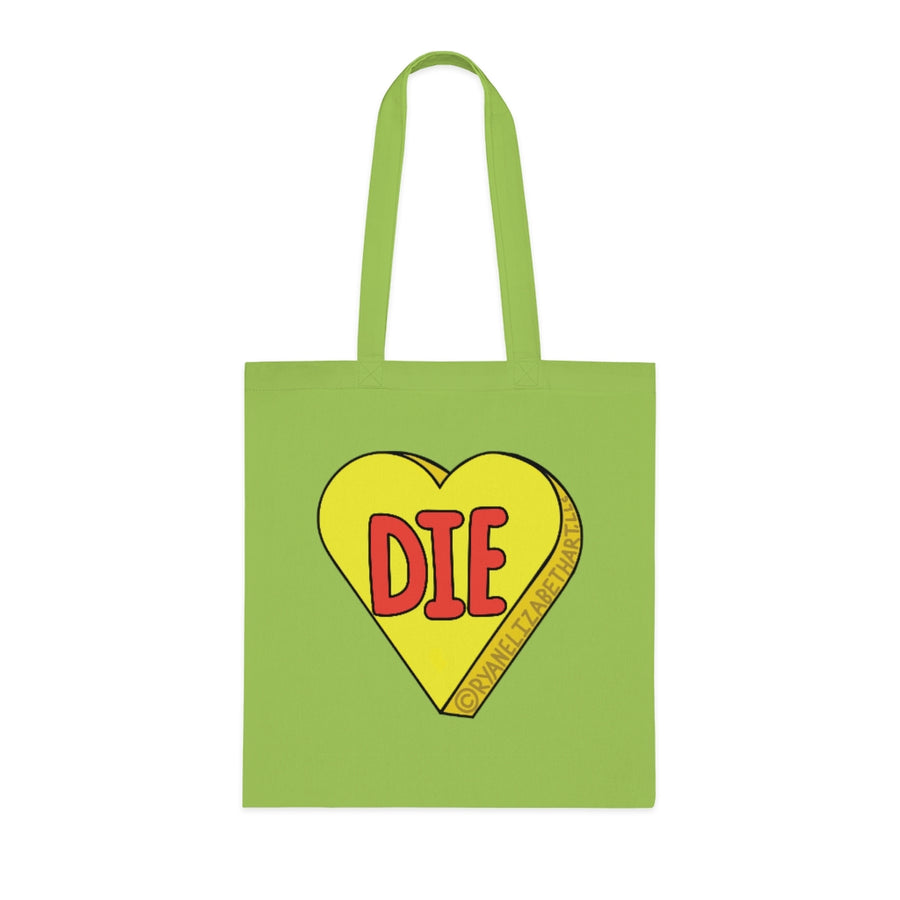 Die Candy Heart Tote Bag