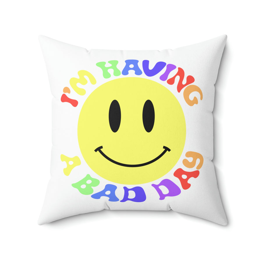 Bad Day Throw Pillow