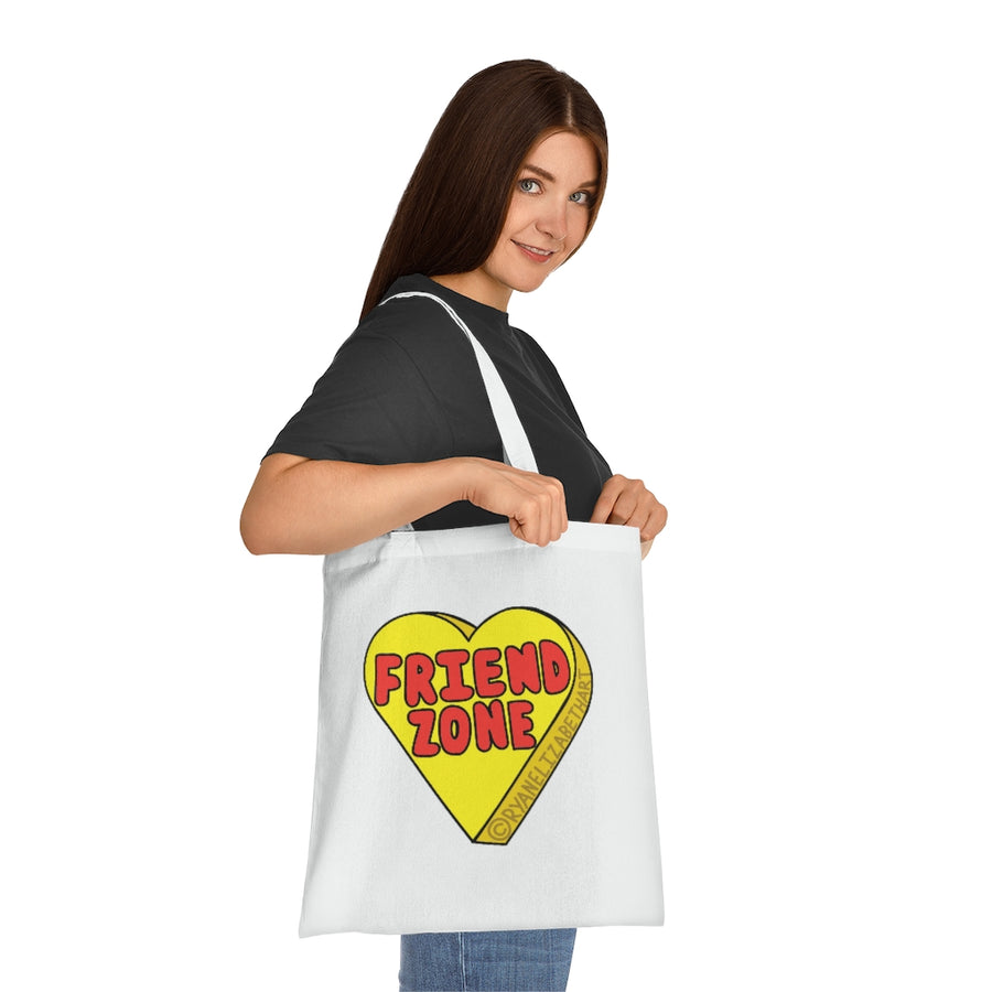 Friend Zone Candy Heart Tote Bag