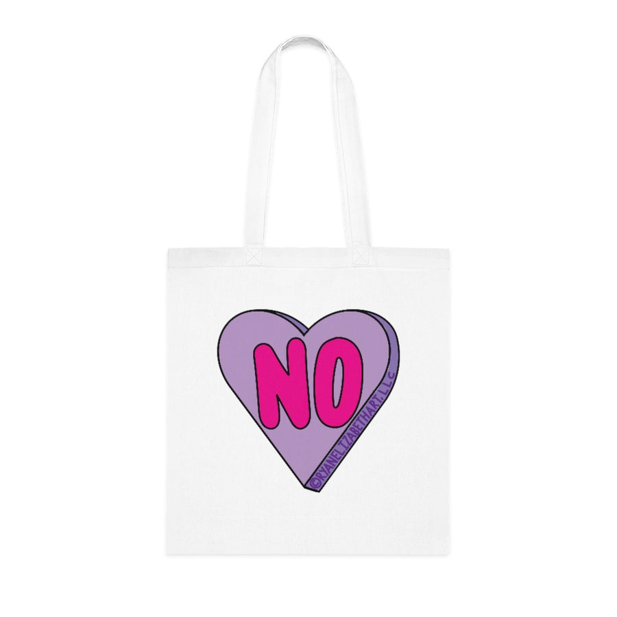 No Candy Heart Tote Bag