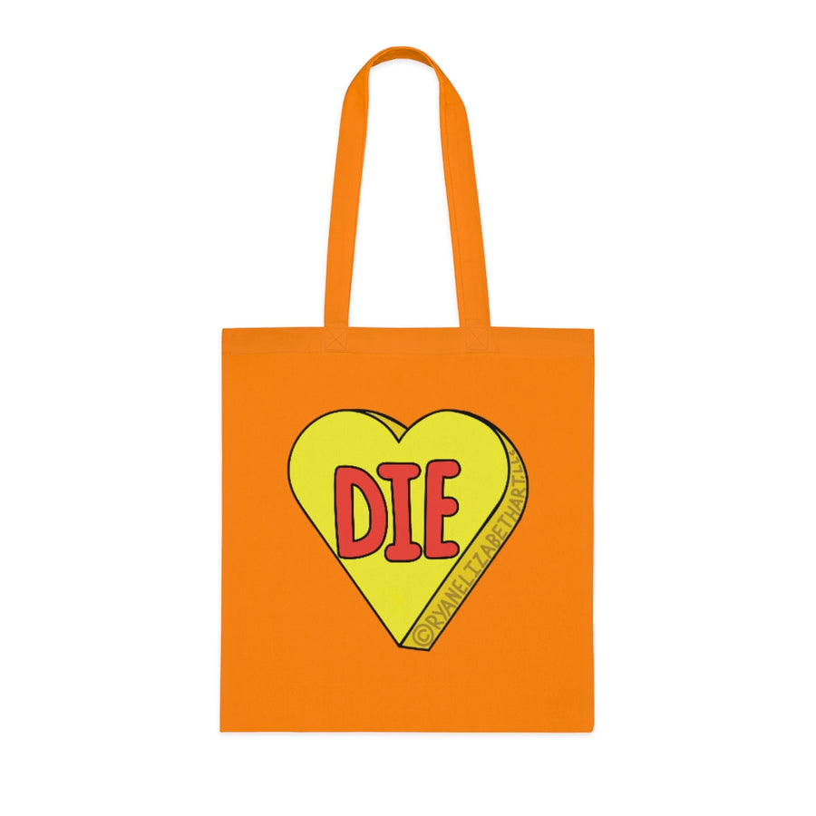 Die Candy Heart Tote Bag