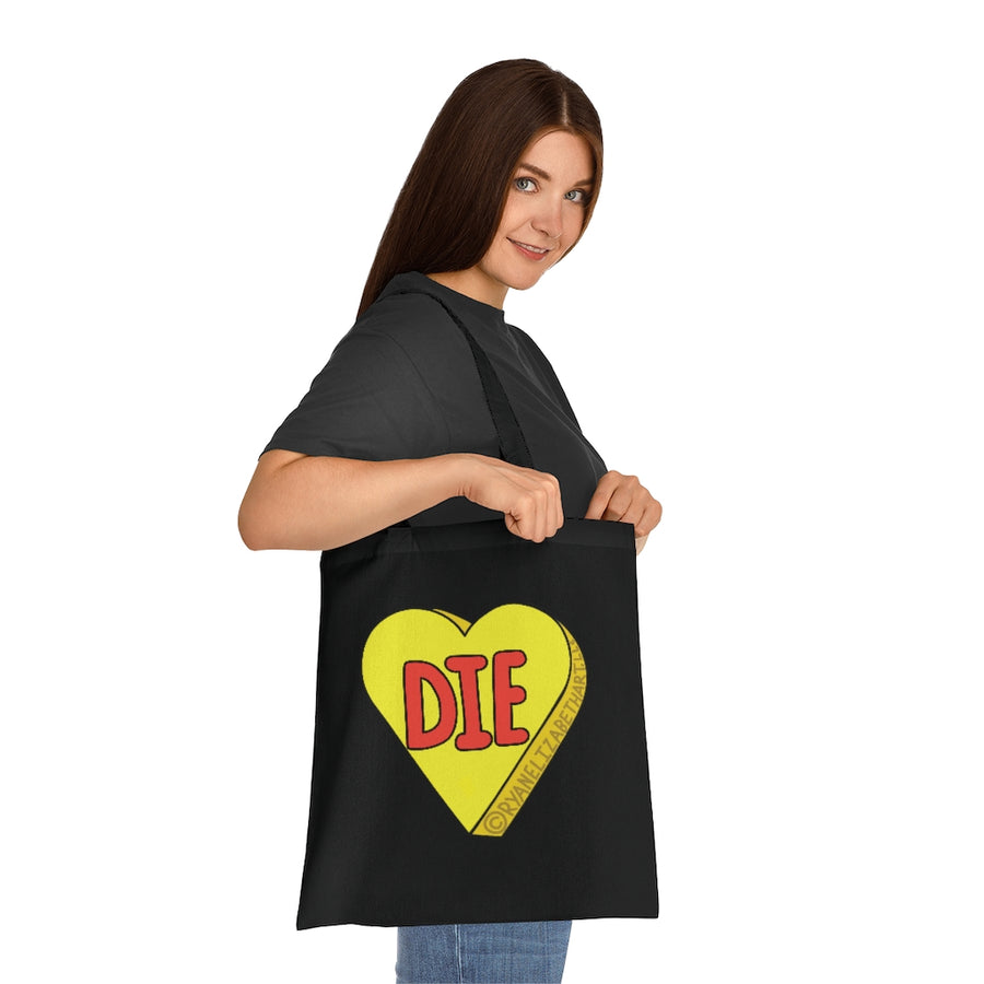 Die Candy Heart Tote Bag