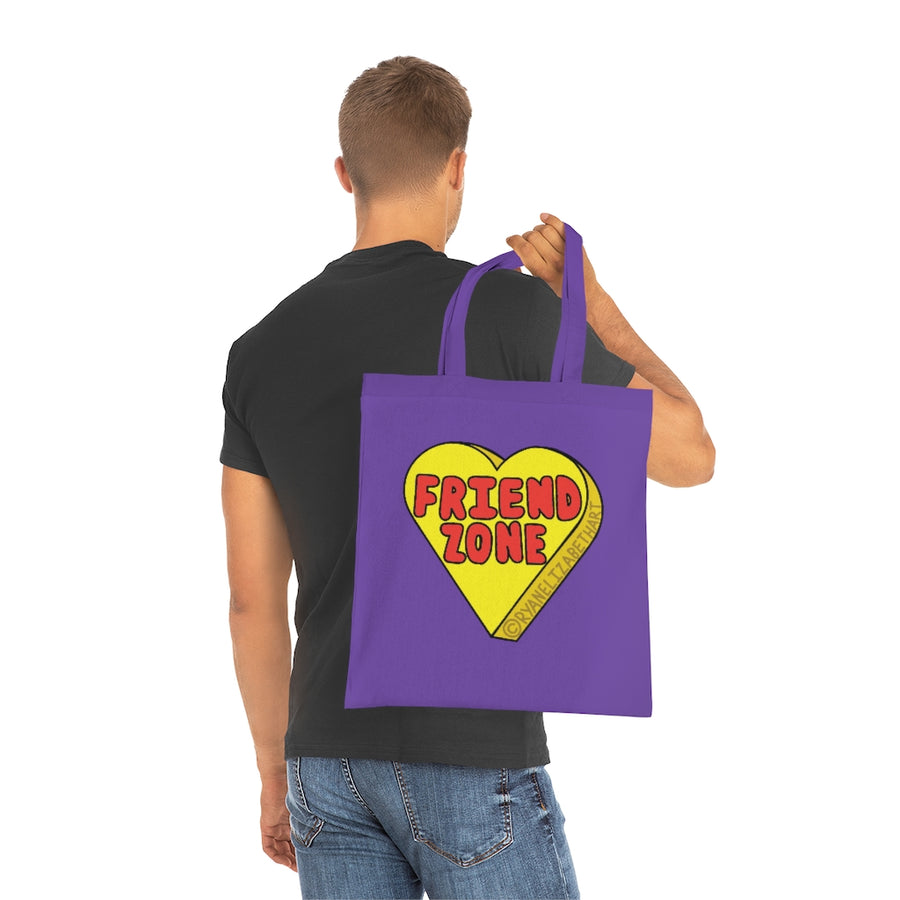 Friend Zone Candy Heart Tote Bag