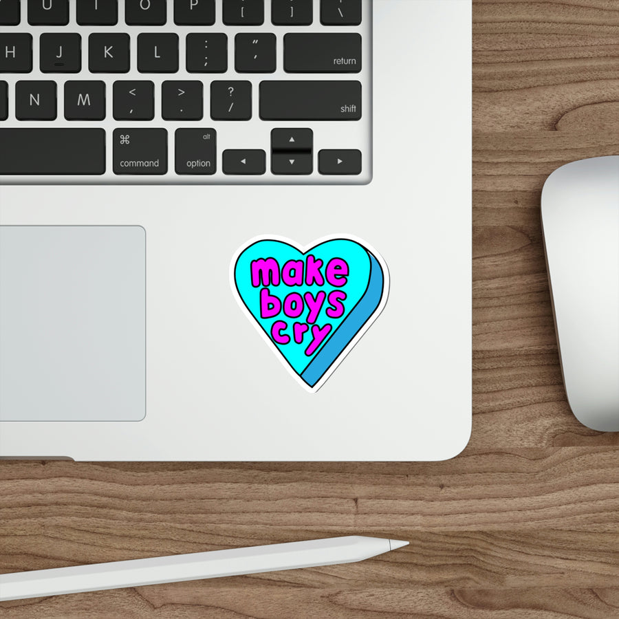 Make Boys Cry Candy Heart Stickers