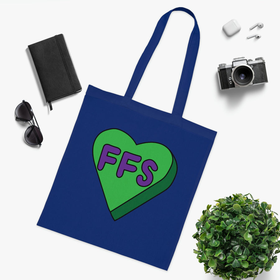 FFS Candy Heart Tote Bag