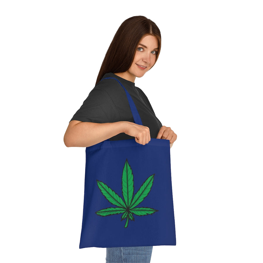 Weed Leaf Tote Bag