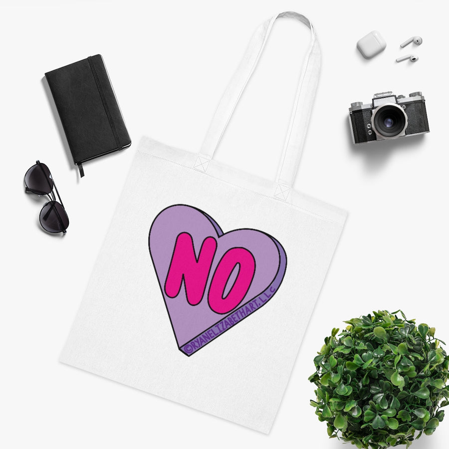 No Candy Heart Tote Bag