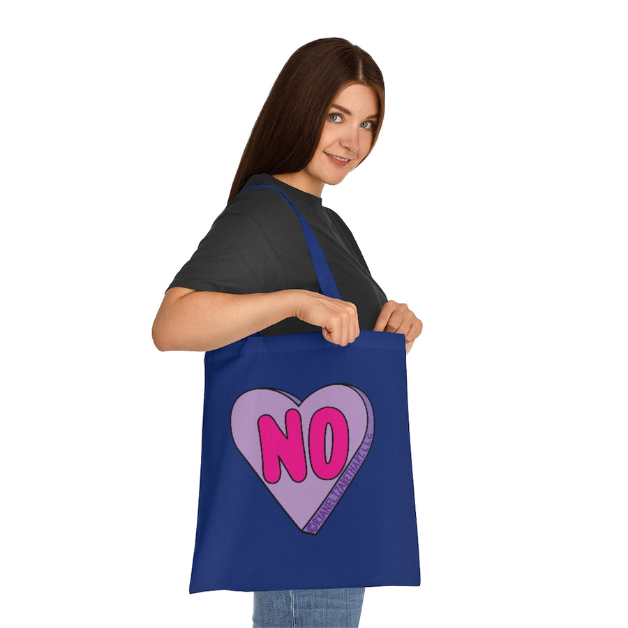 No Candy Heart Tote Bag