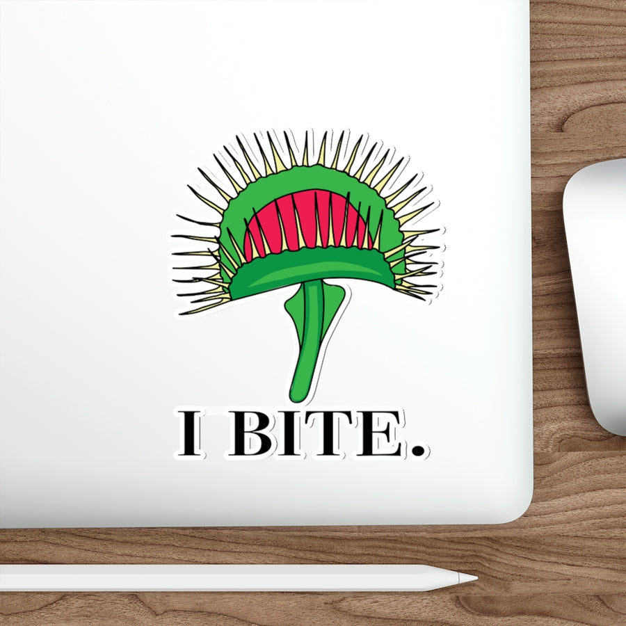 I Bite. Sticker