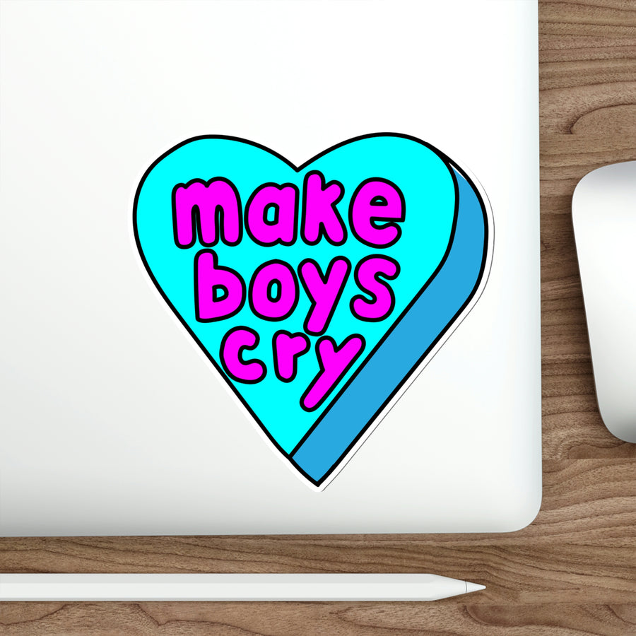 Make Boys Cry Candy Heart Stickers