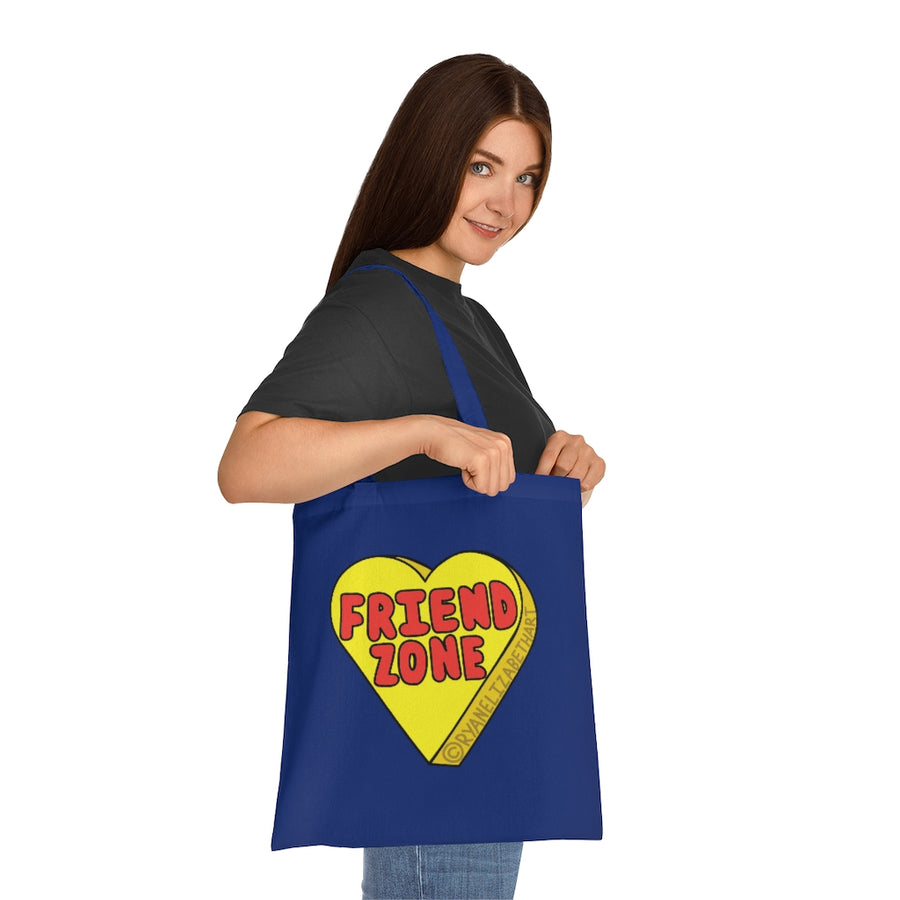 Friend Zone Candy Heart Tote Bag