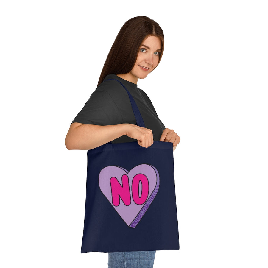 No Candy Heart Tote Bag