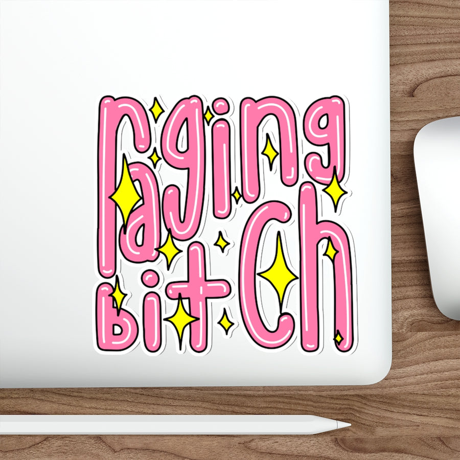 Raging Bitch Sticker