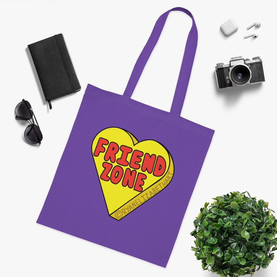 Friend Zone Candy Heart Tote Bag