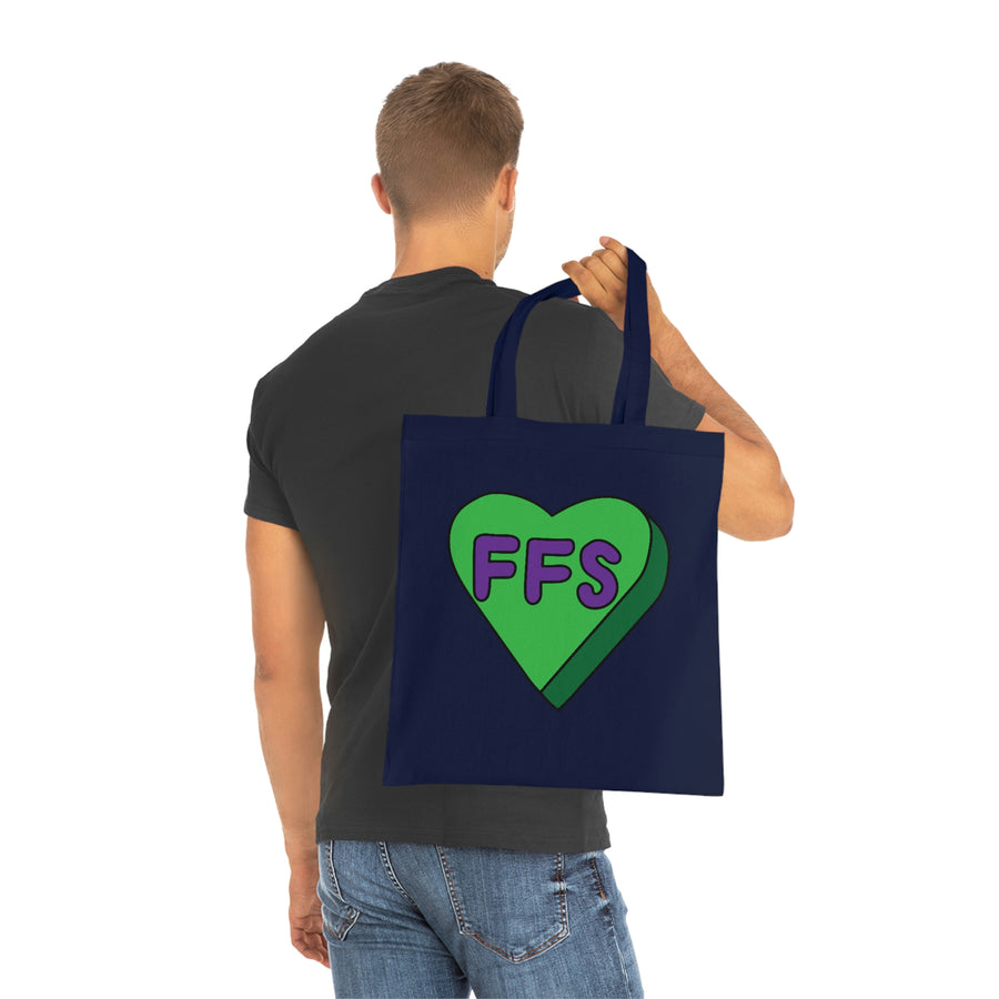 FFS Candy Heart Tote Bag