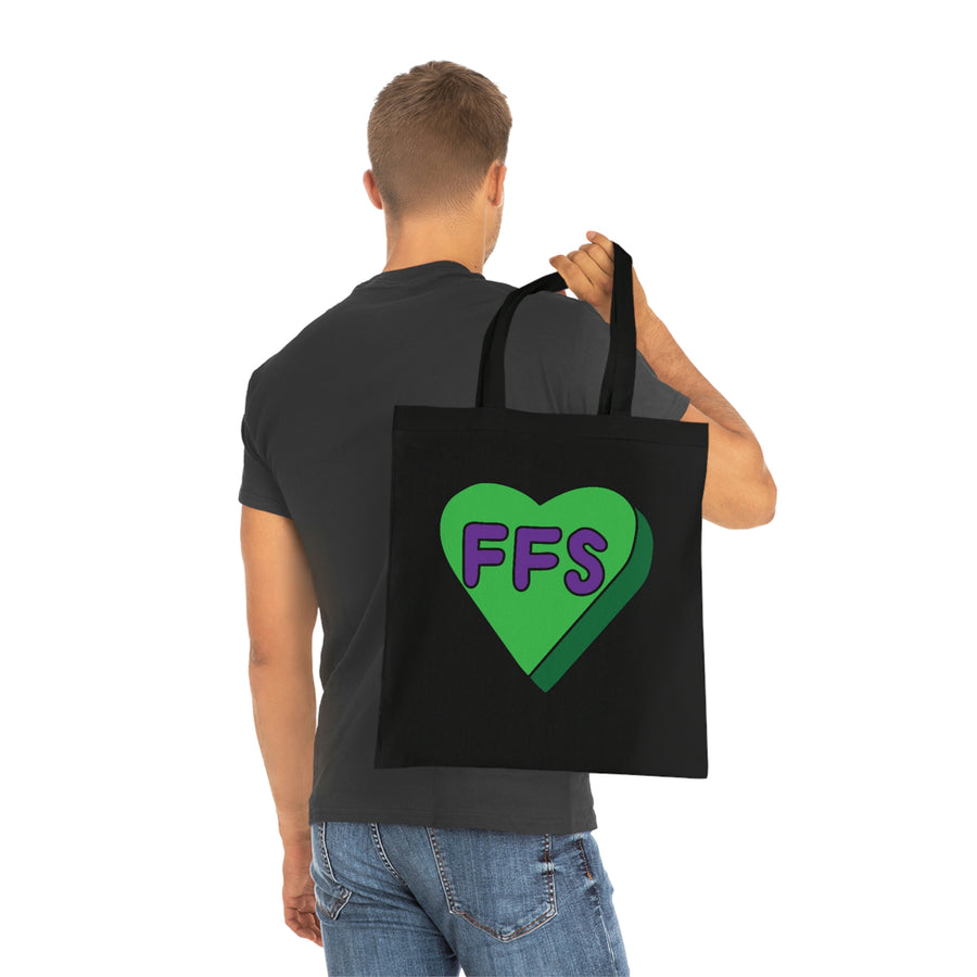 FFS Candy Heart Tote Bag