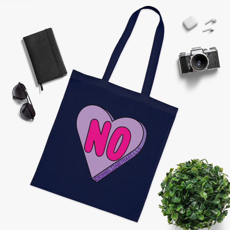 No Candy Heart Tote Bag