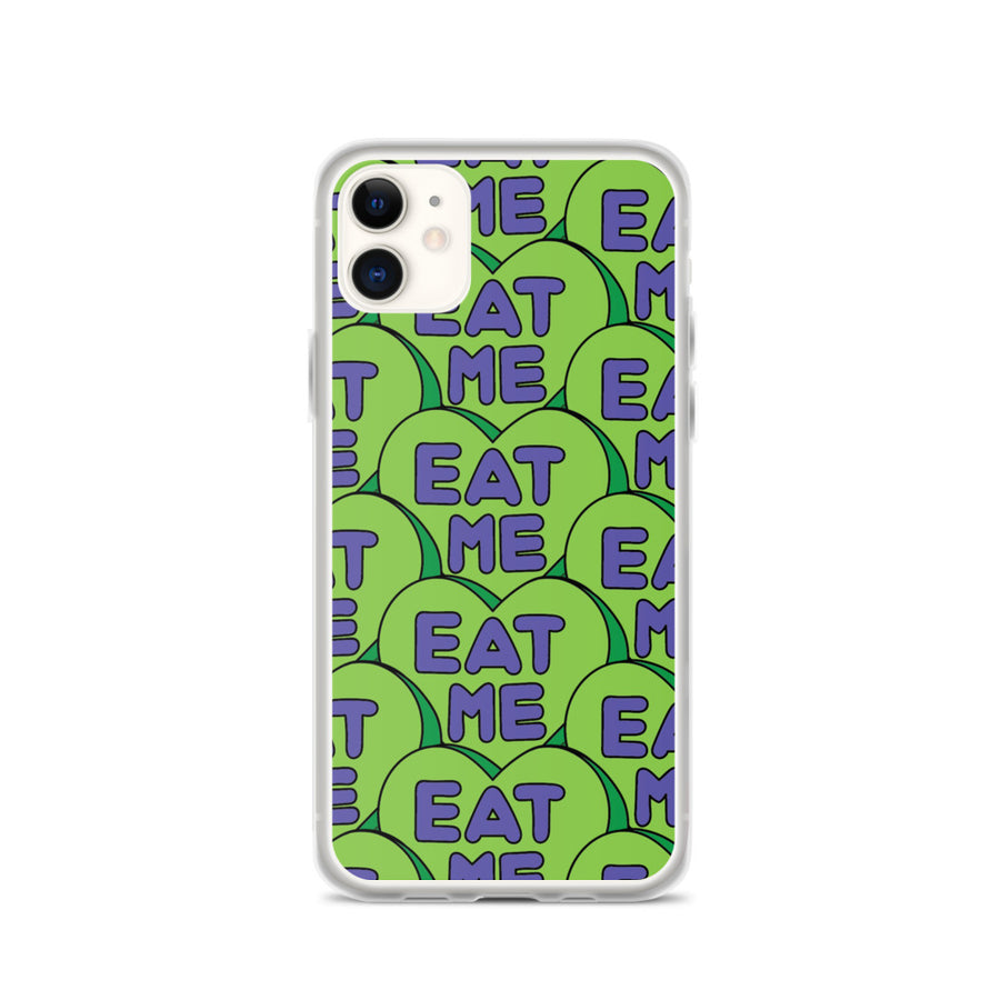 Eat Me Candy Heart iPhone Case