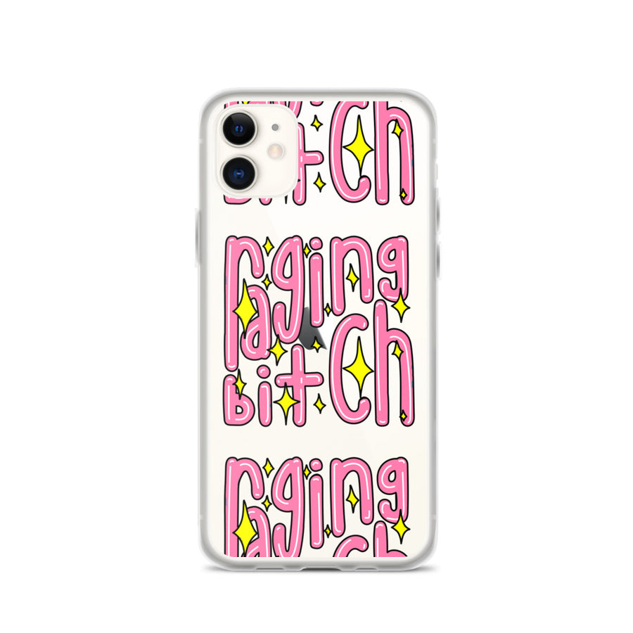 Raging Bitch iPhone Case