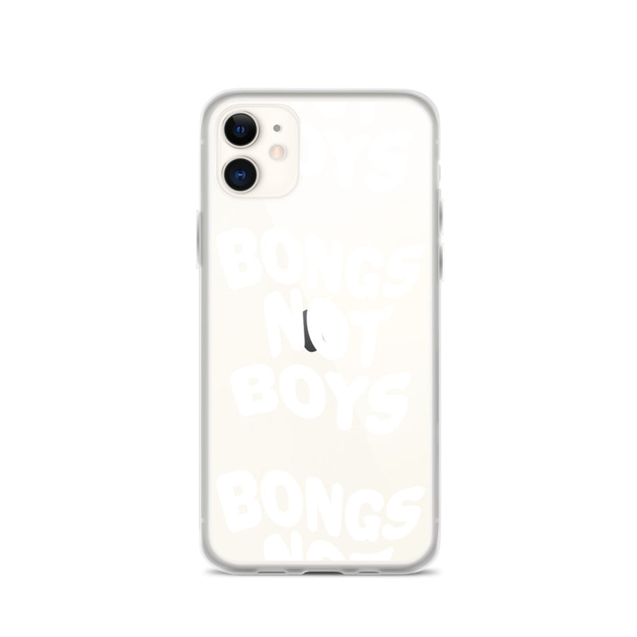 Bongs Not Boys iPhone Case