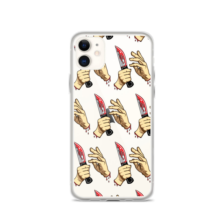 Hands & Knife iPhone Case