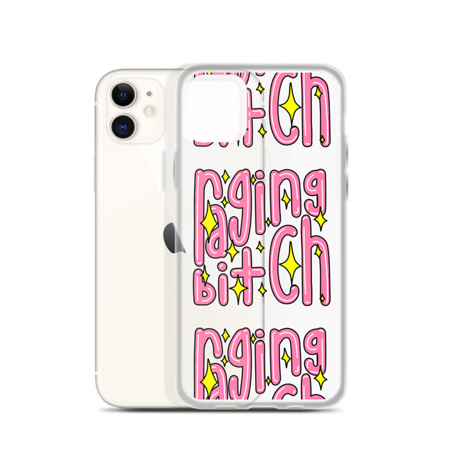 Raging Bitch iPhone Case