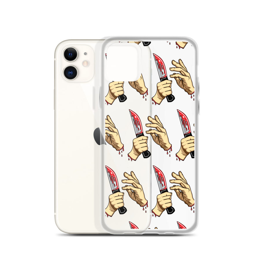 Hands & Knife iPhone Case