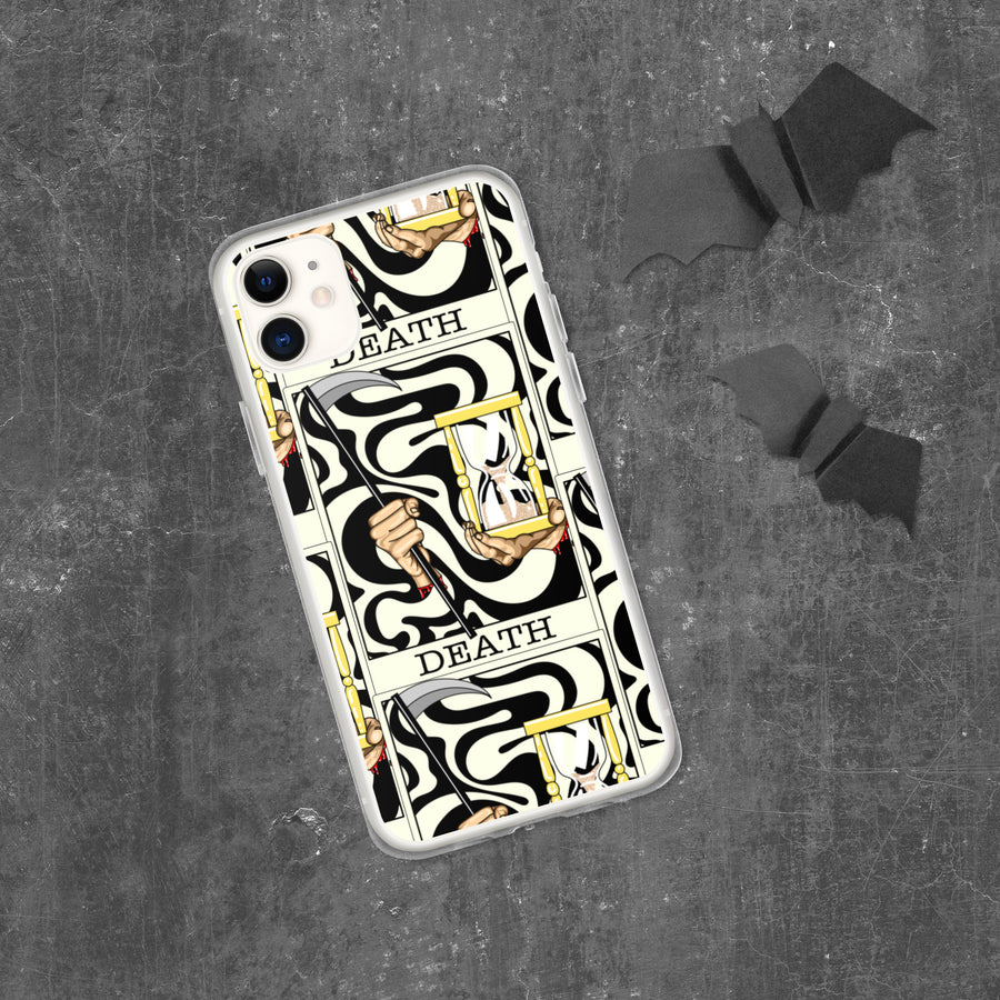 Death Tarot Card iPhone Case