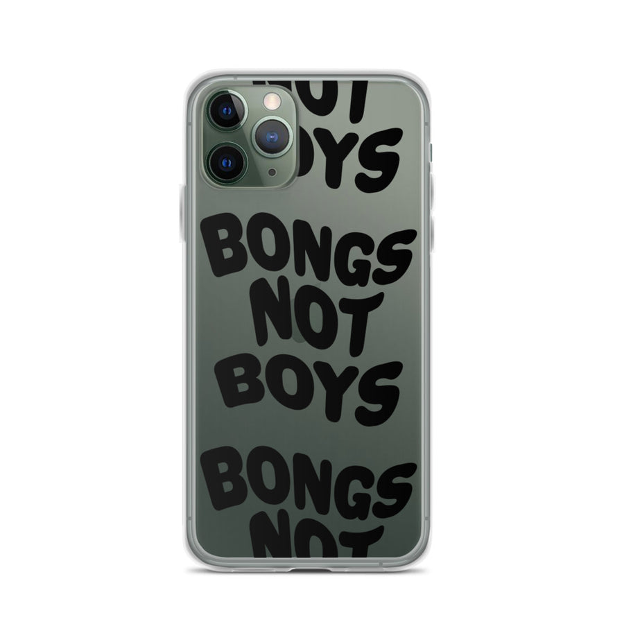 Bongs Not Boys iPhone Case